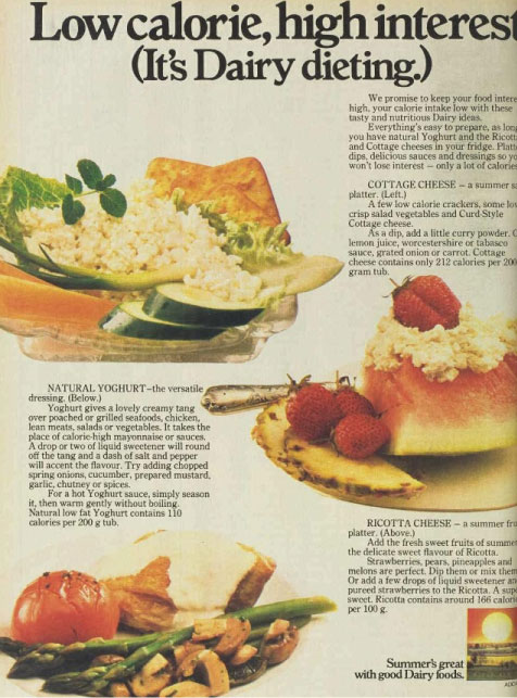 Diet Dairy Foods