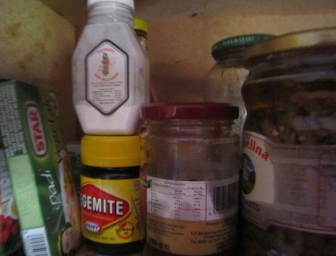 Vegemite in an Italian cupboard